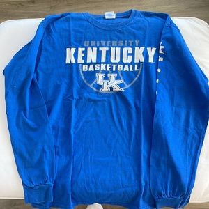 University Kentucky basketball long sleeves tee